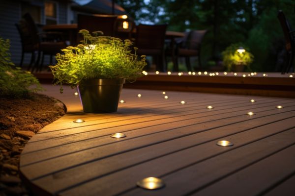 Cost of Ground Level Deck Construction in Livonia